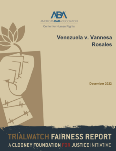 Venezuela v. Vannesa Rosales