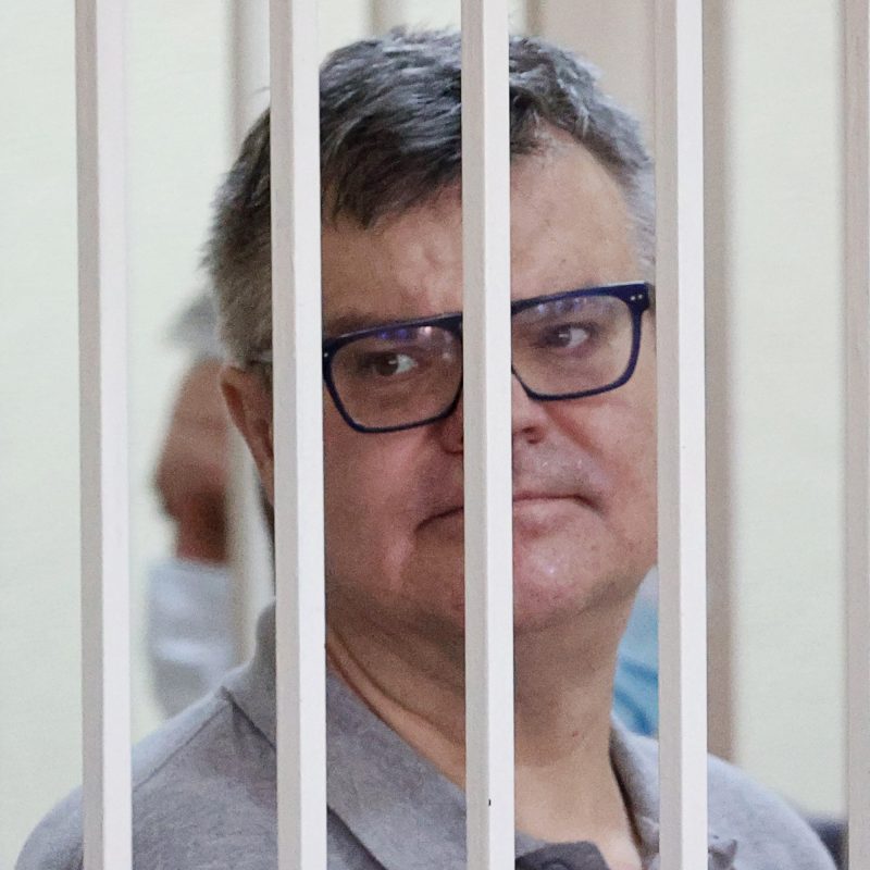 Former Belarusian presidential contender Viktor Babariko behind bars