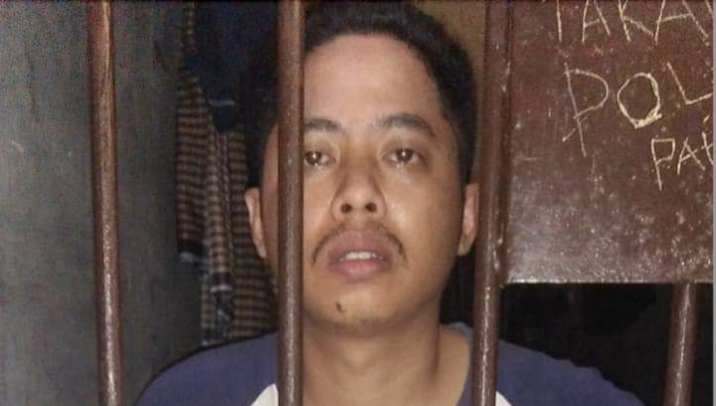Indonesian journalist Muhammad Asrul behind bars