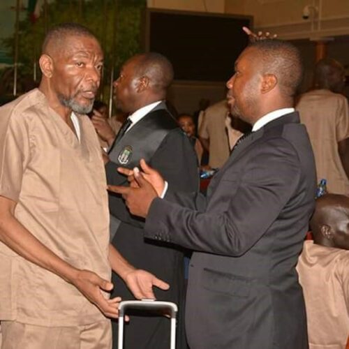Defendants in a mass trial in Equatorial Guinea