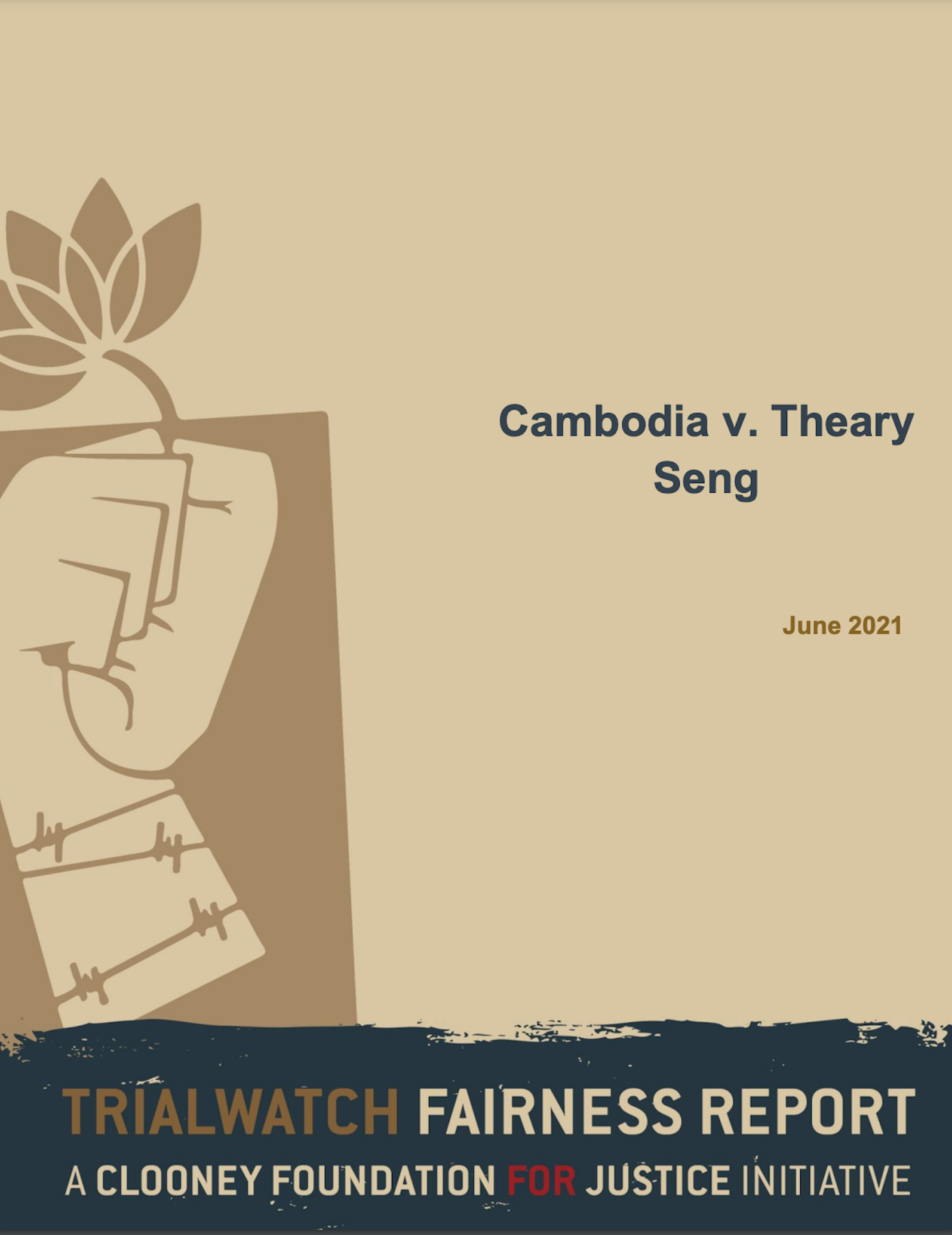Cover of a CFJ report