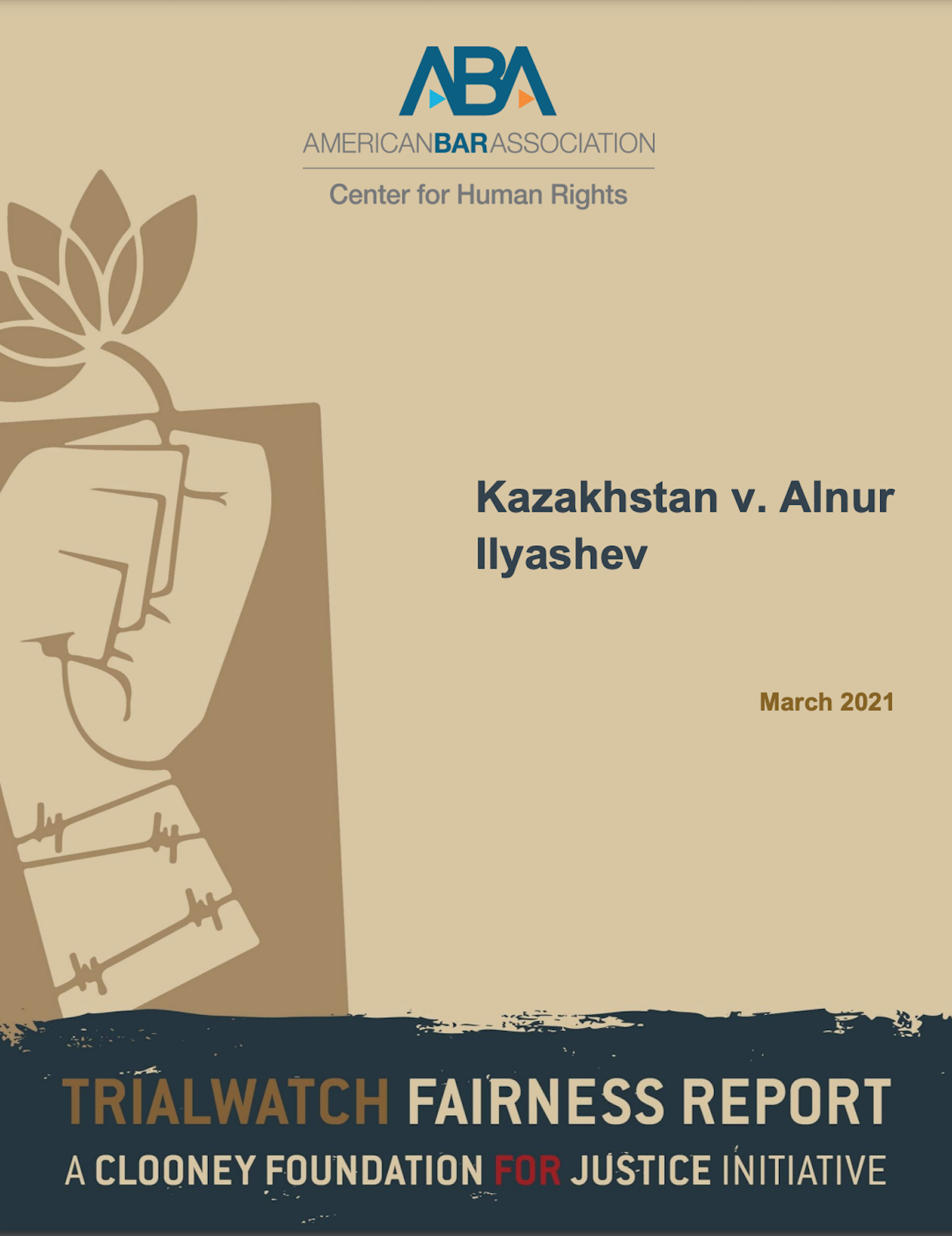 Cover of a CFJ report