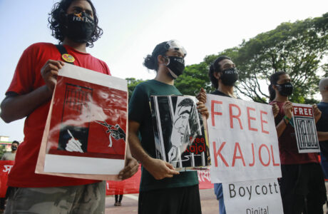 Activists protest in Bangladesh demanding release of photojournalist Shafiqul Islam Kajol
