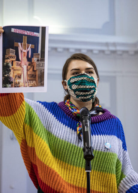 Polish LGBTQ+ activist Anna Rus
