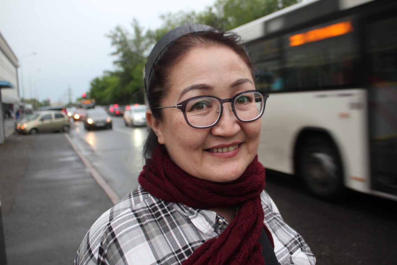 Kazakh freelance investigative journalist Aigul Utepova