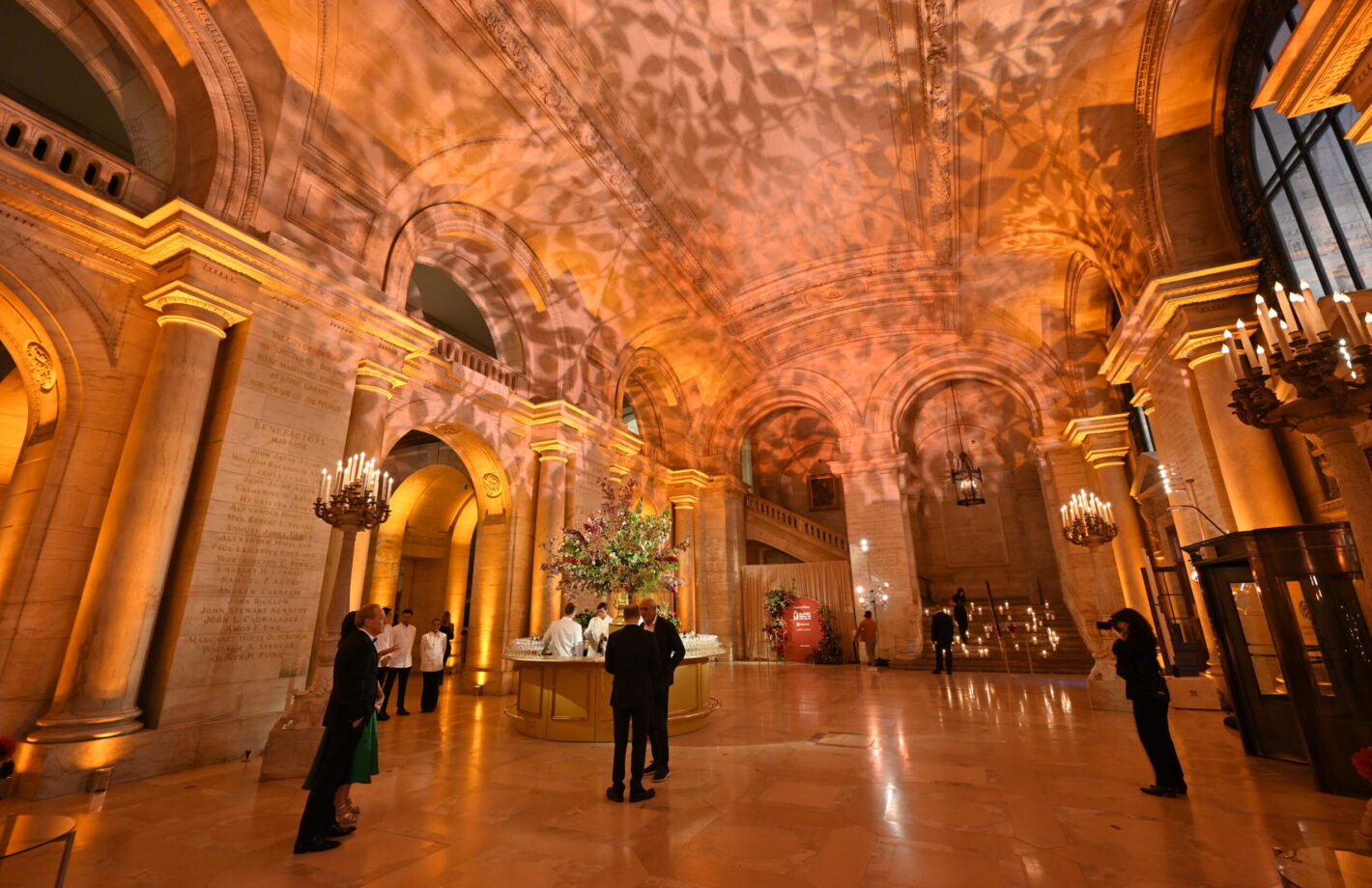 The New York Public Library on the day of the inaugural Albies ceremony