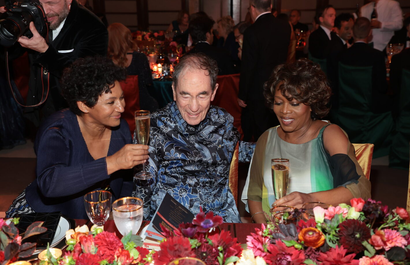 Albie Sachs and other guests at the inaugural Albies ceremony