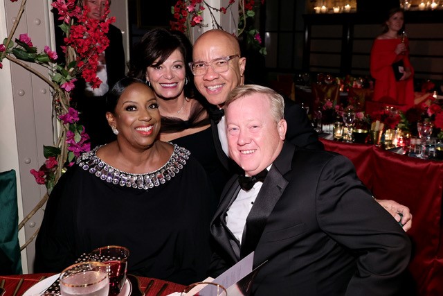 Darren Walker, President of the Ford Foundation, with guests at the 2022 Albies at the New York Public Library